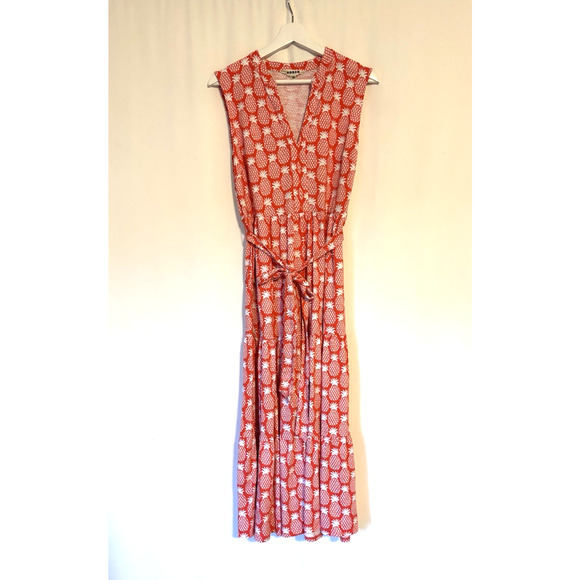 Boden Dress 14 P Long Sleeveless Belt Stretch - Picture 1 of 12